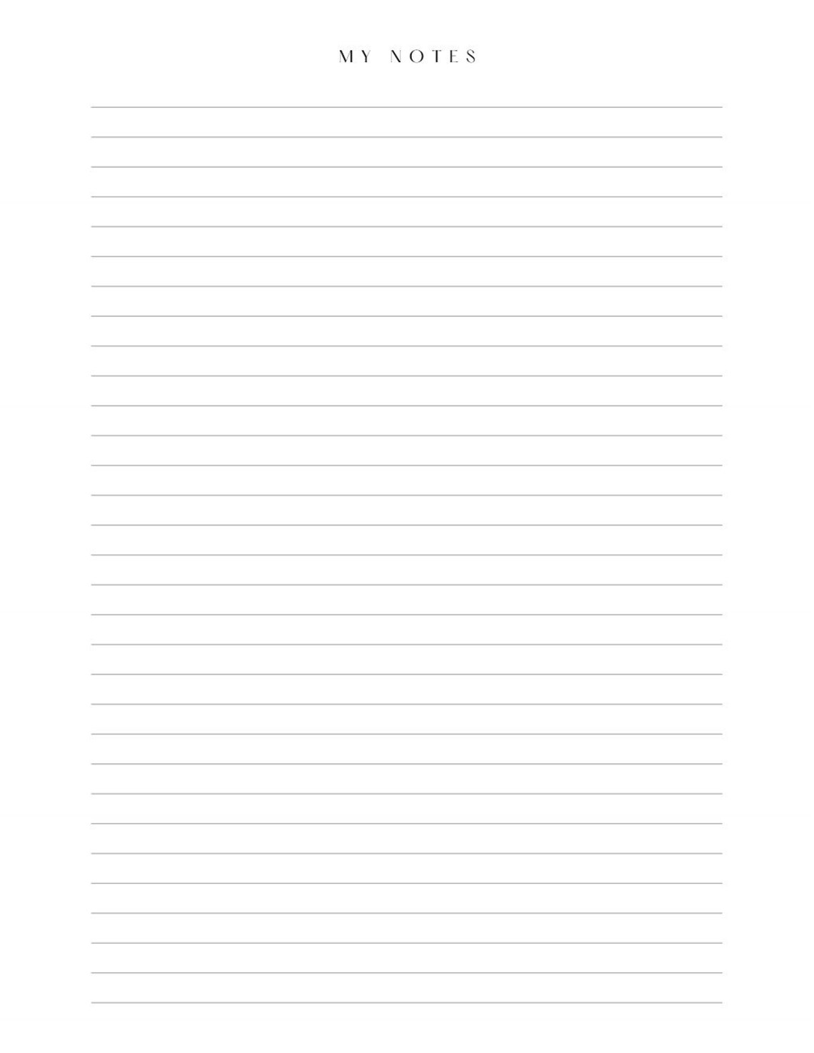 PRINTABLE Minimal Modern Planner - Etsy