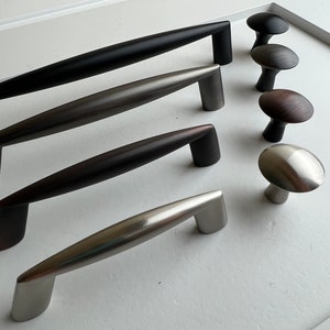 Hardware Pulls & Knobs Refresh Zachary Collection 5 finishes Furniture Cabinet Hardware Modern Kitchen Refresh image 1