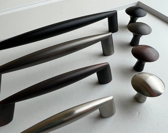 Hardware Pulls & Knobs | Refresh | Zachary Collection | 5 finishes | Furniture Cabinet Hardware | Modern | Kitchen Refresh