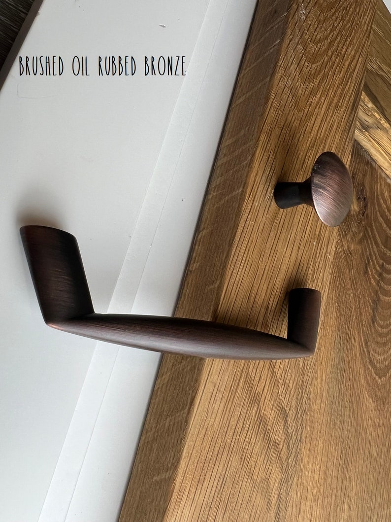 Hardware Pulls & Knobs Refresh Zachary Collection 5 finishes Furniture Cabinet Hardware Modern Kitchen Refresh image 9