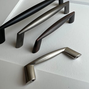 Hardware Pulls & Knobs Refresh Zachary Collection 5 finishes Furniture Cabinet Hardware Modern Kitchen Refresh image 10