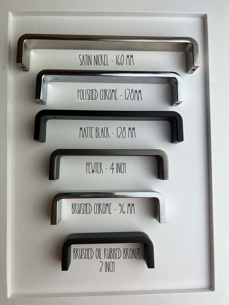 Hardware Pulls Refresh Asher Collection 6 Finishes 5 Size Options ...