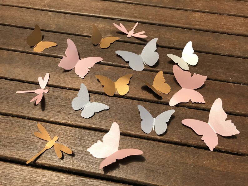 Pack of 50 butterflies image 2