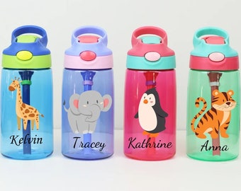 Back to School Gift, Personalized kids 16oz water bottle kids Cup, kids gift, Party favors for kids, School water bottle with name