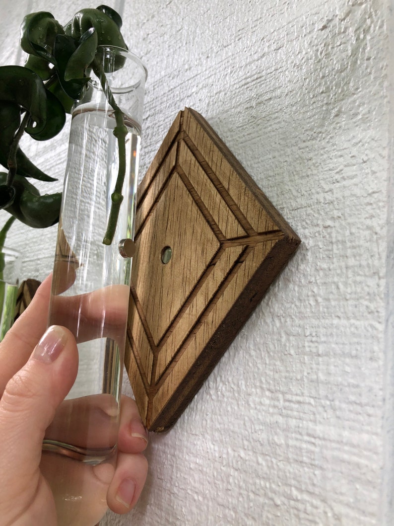 Vermehrung Wandbehang Hydro Planter Wand Übertopf Geometrischer Übertopf Vermehrungsstation Reagenzglas Vermehrung Bild 5