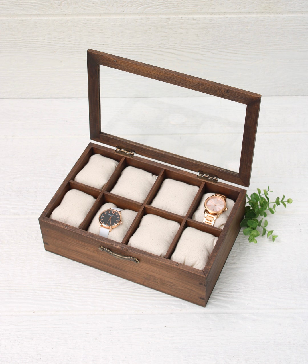 Watch Keeping Box Watch Box - 8 Compartment - Watch Storage -watch Organizer - Map ...