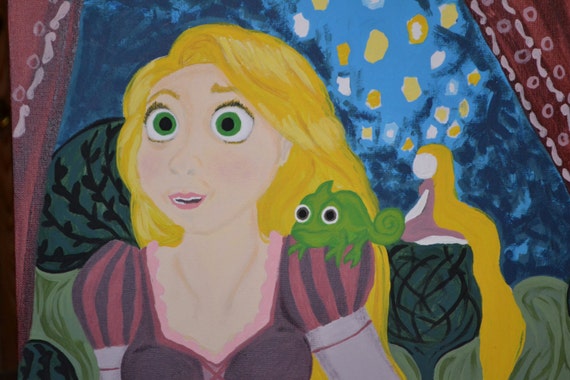 rapunzel painting rapunzel painting