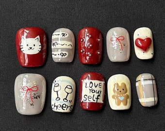 Handmade Press On Nails