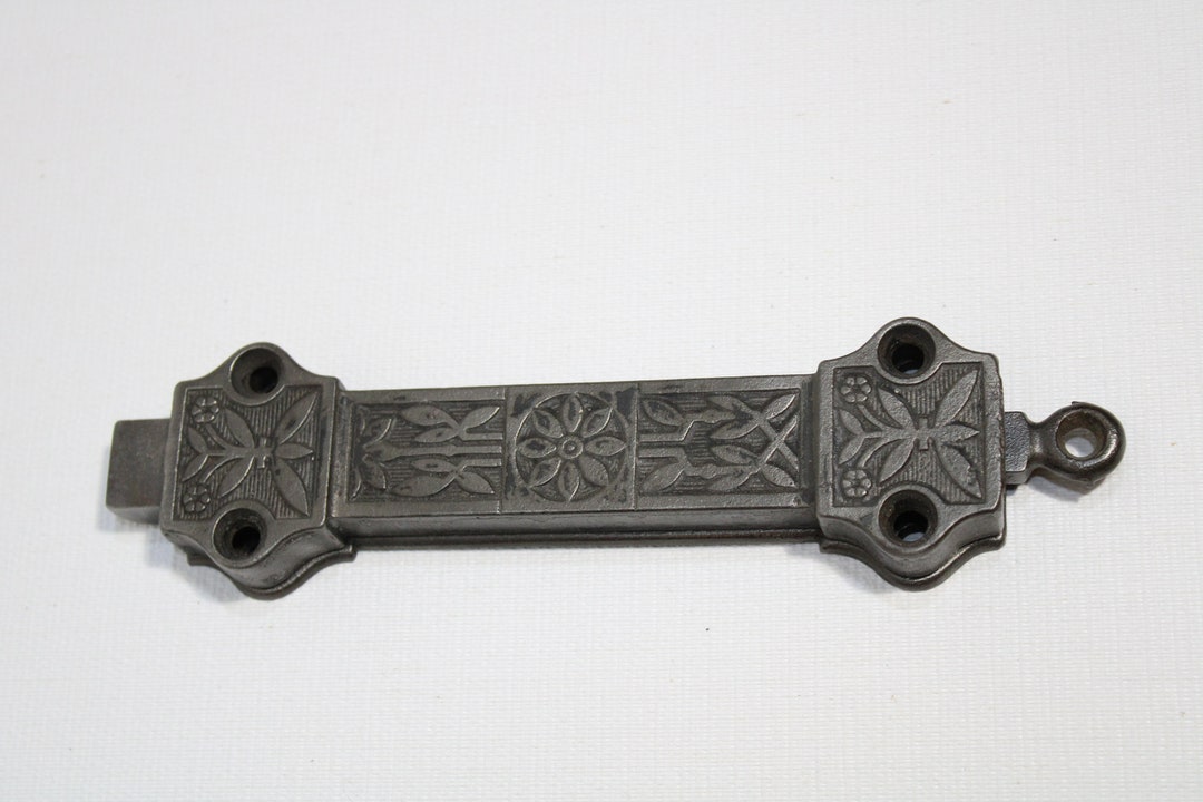 Vintage Cast Iron Pull Chain Door window Latch Etsy