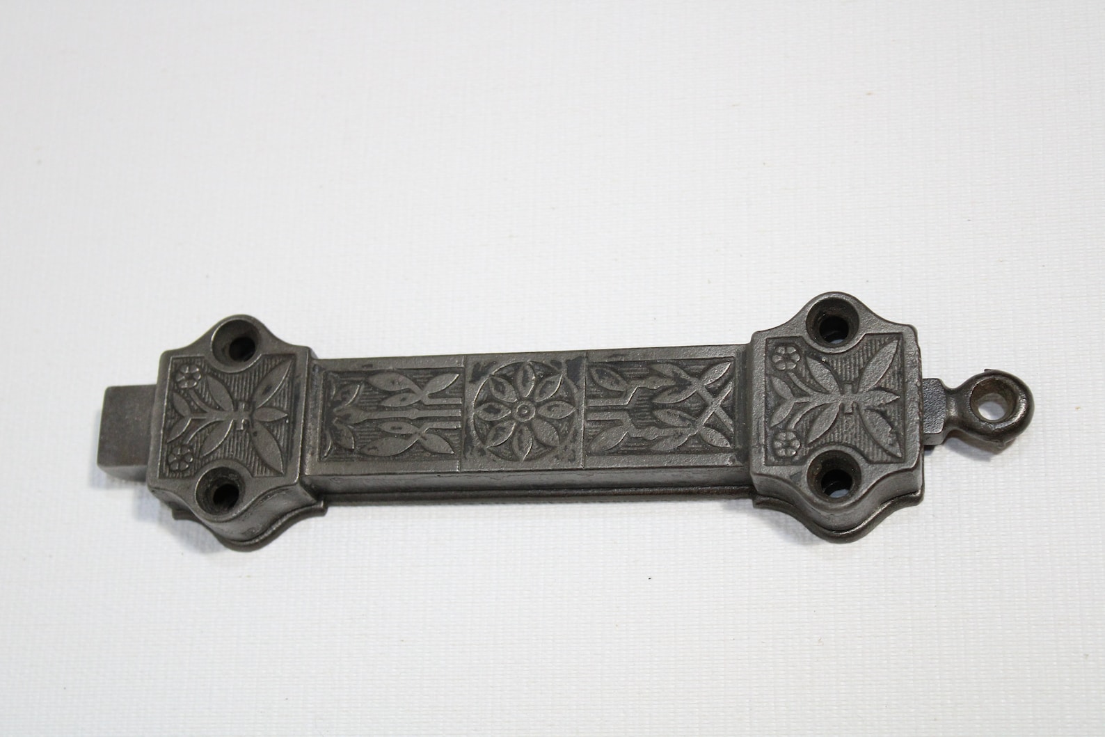 Vintage Cast Iron Pull Chain Door window Latch Etsy