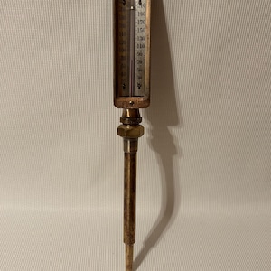 Vintage Industrial Boiler Thermometer (Philadelphia)