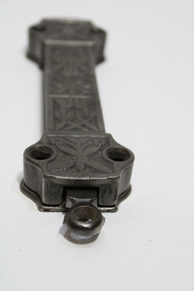 Vintage Cast Iron Pull Chain Door window Latch Etsy