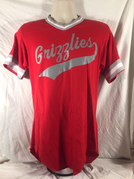 Vintage 80s Grizzlies Medium Softball Baseball T-s
