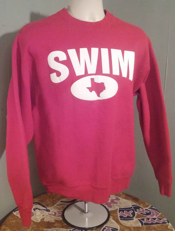 Vintage FOTL "Texas Swim" // Red // Cotton/Poly /… - image 1