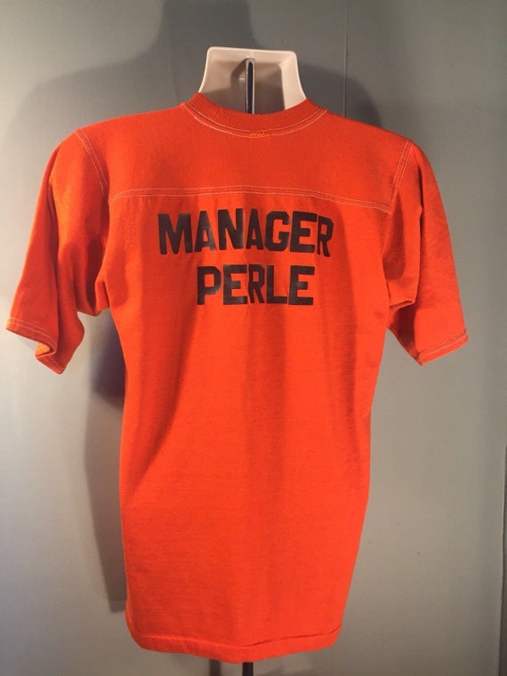 Vintage 70s Soffe Jersey T-shirt // Medium // Law… - image 2