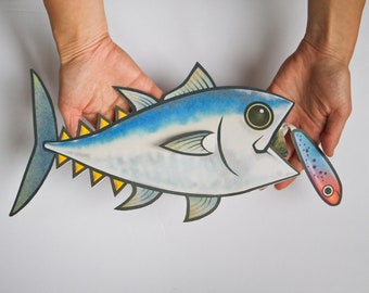 PRINTABLE : Bluefin Tuna Gift Card Case