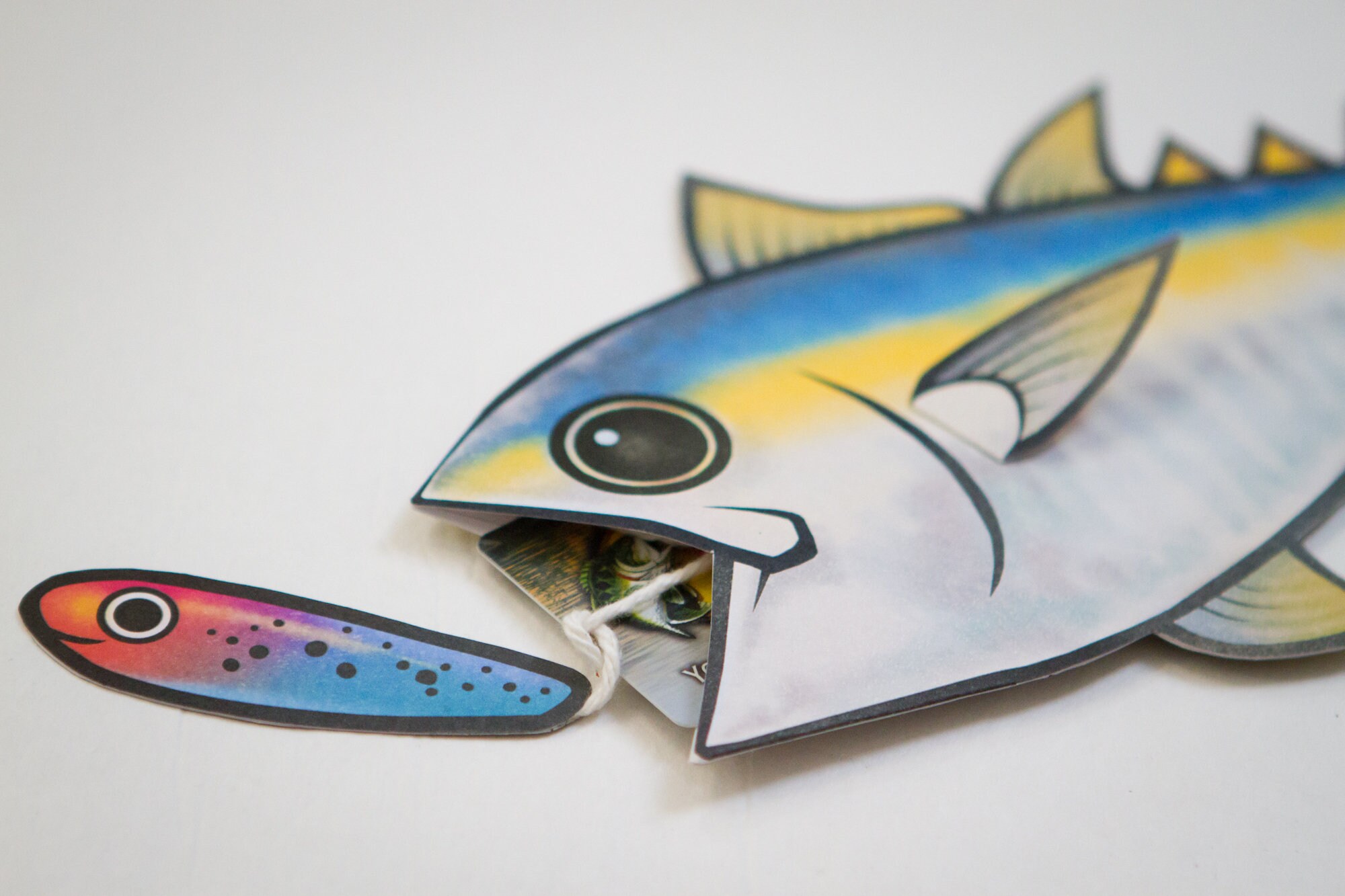 PRINTABLE : Yellowfin Tuna Gift Card Case - Etsy