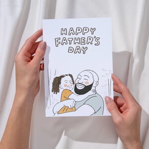 Carte de fête des pères personnalisée imprimable - éditable en téléchargement numérique, carte personnalisée pour papa, cadeau bricolage prêt dans les 6 à 12 heures