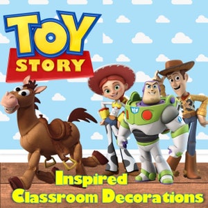 Toy Story Classroom Decorations Editable