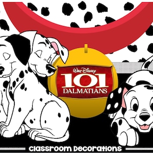Whimsical 101 Dalmatians Classroom Decor set-customiable