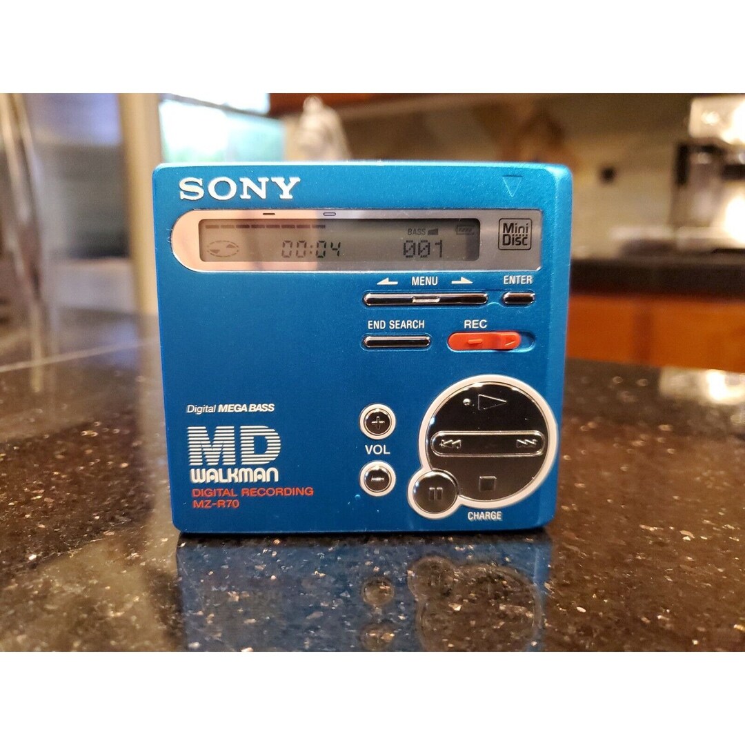 Sony MZR70 MD Walkman Portable Minidisc Recorder Etsy
