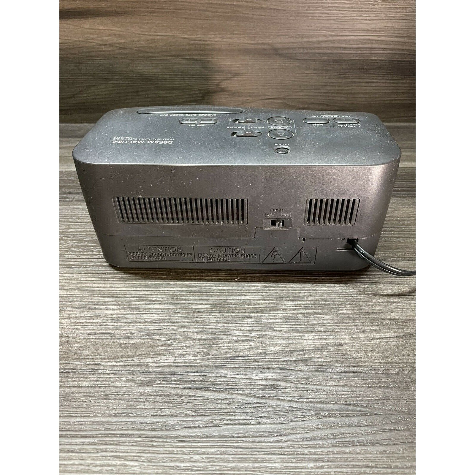 Sony ICFC740 Dream Machine FM/AM Dual Alarm Clock Radio Etsy