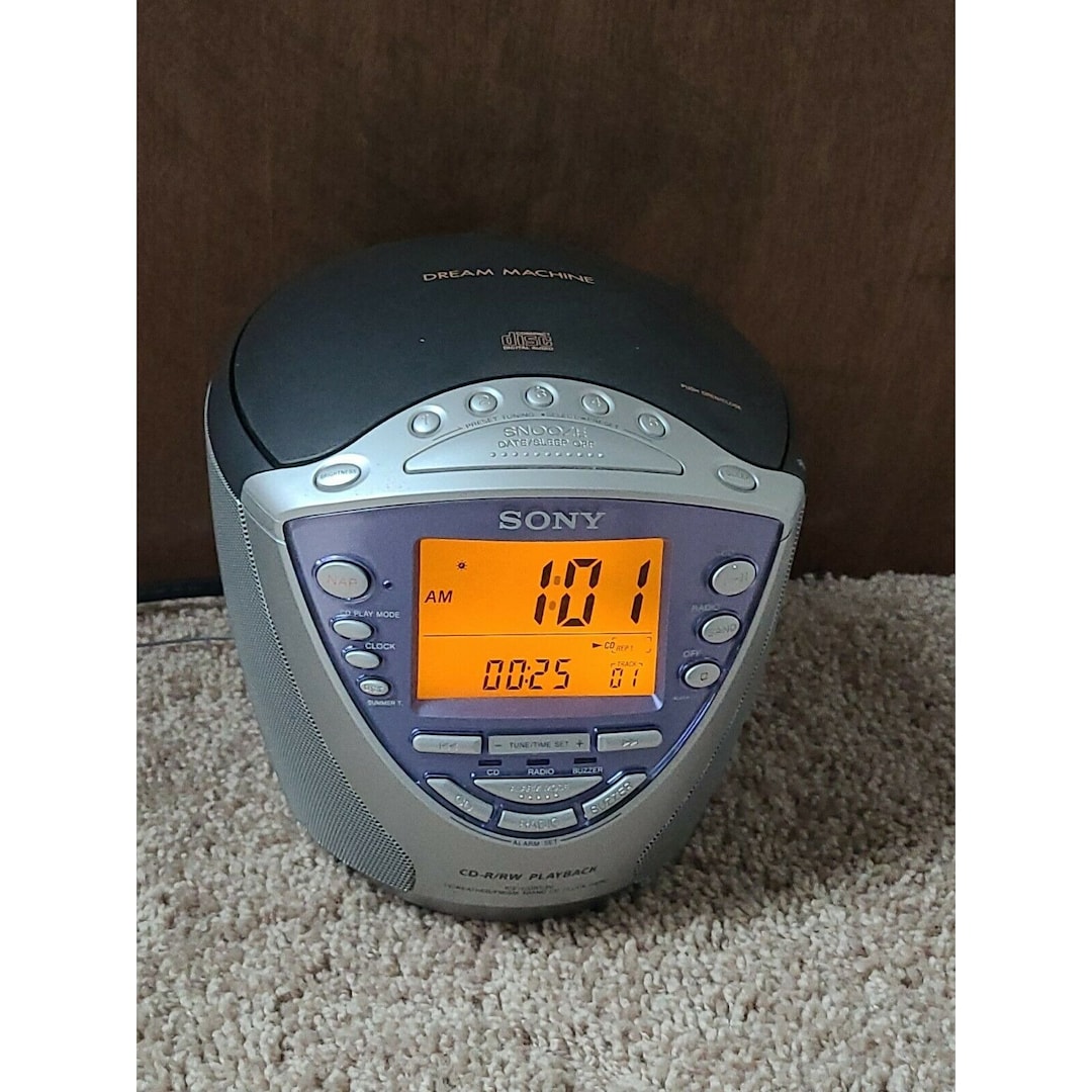 How To Set Time On Sony Dream Machine Clock Radio at Carole John blog