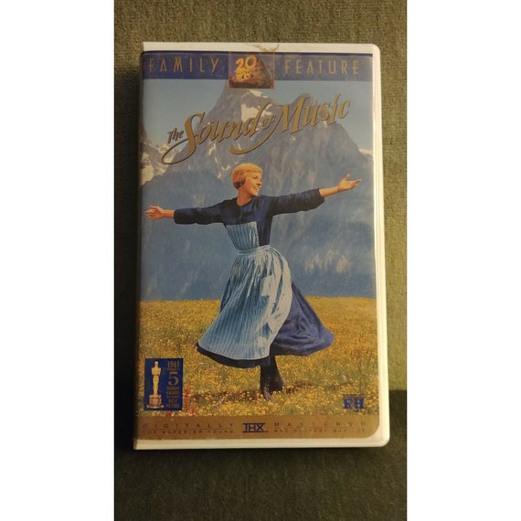 The Sound of Music VHS 1996 NEW Sealed Julie Andrews THX Etsy Australia