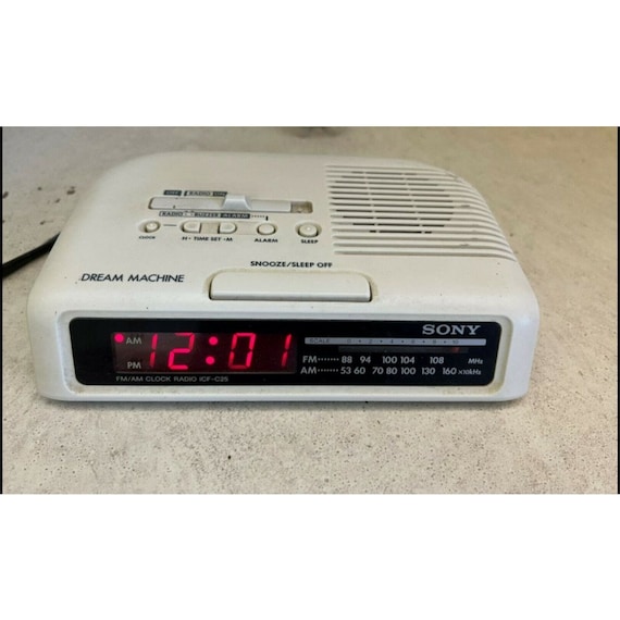 Sony Dream Machine ICF-C25 AM / FM Alarma de radio reloj -  España