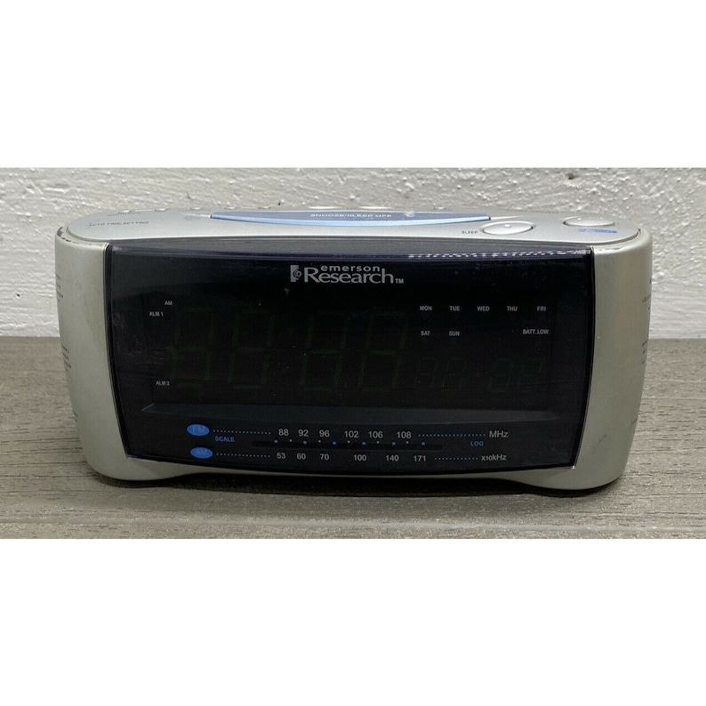 Emerson Research CKS2237 Smartset Auto Clock Radio Alarm Etsy