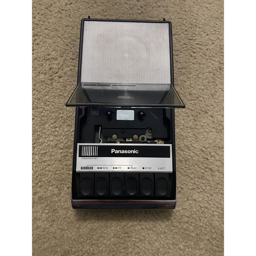 Vintage Panasonic RQ309AS Compact Cassette Tape Recorder Etsy