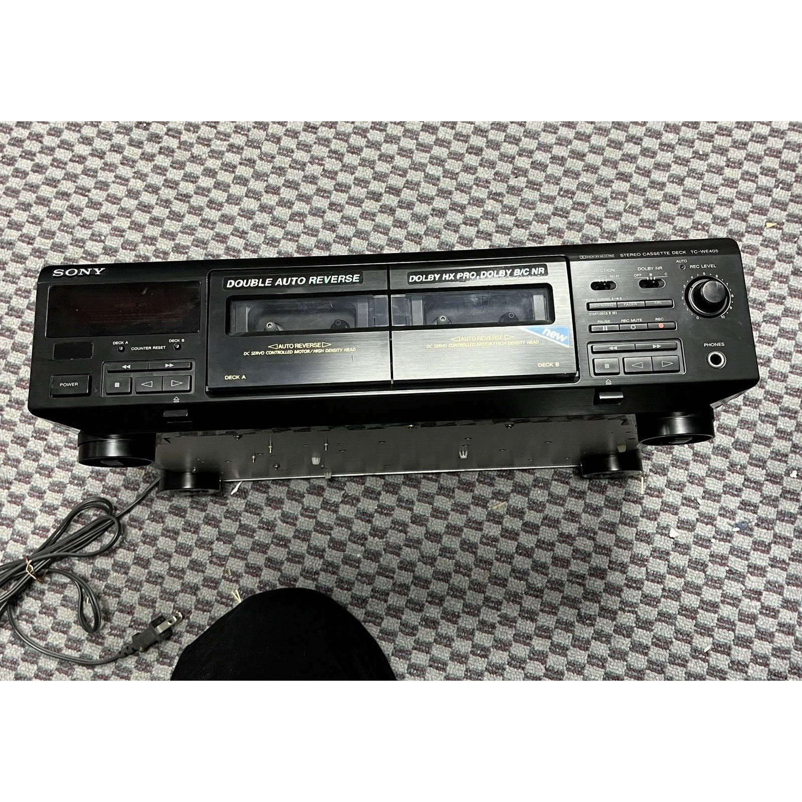 Sony Stereo Cassette Deck www.ugel01ep.gob.pe