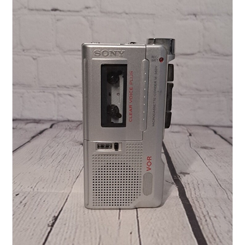 Sony Clear Voice Plus M560V Microcassette Recorder Etsy