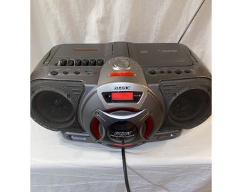 Vintage Sony Sports Cfd-980 Cassette AM/FM CD Player Water Resistant ...