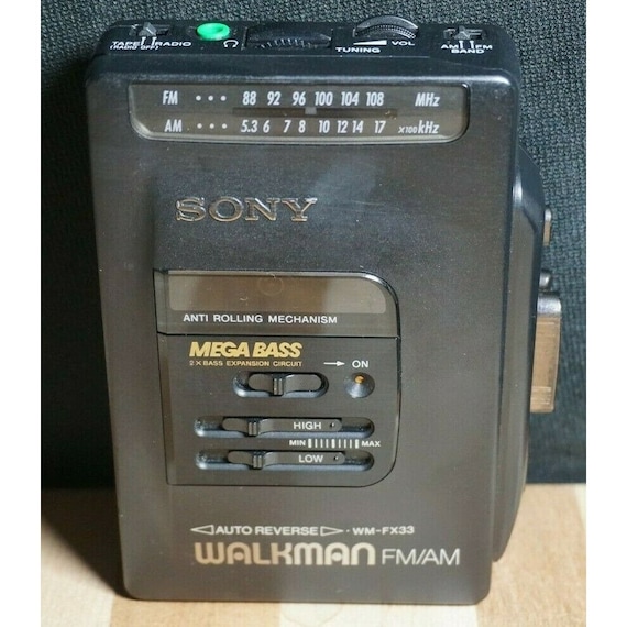 Sony WM-FX33 Mega Bass Walkman Cassette Radio Player FM AM -  Sweden