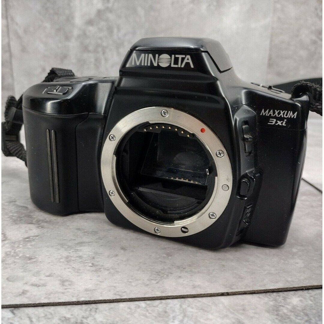 Minolta Maxxum 3xi 35mm SLR Film Camera Body black Etsy