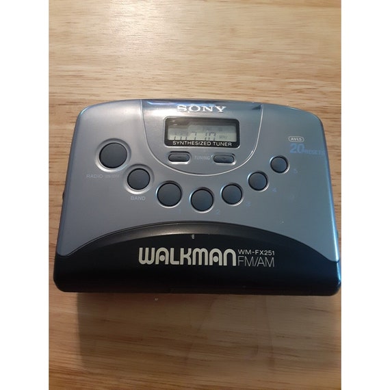 Walkman Vintage Tape Recorder Player High Quality Radio Fm/am