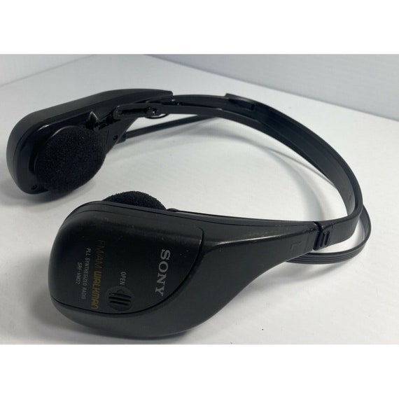 Sony SRF HM22 Fm am Walkman PLL Synthesized Radio Headset Etsy