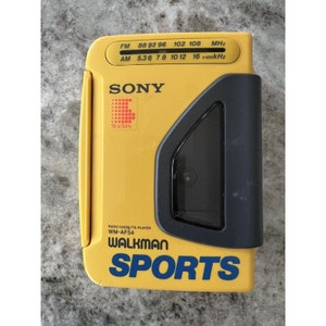  Sony WM-FS222 S2 Sports Walkman Stereo Cassette Player with  FM/AM/TV and Weather Radio : Everything Else