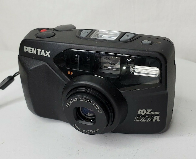 Pentax Iqzoom EZYR Point and Shoot Film Camera 35mm Style Preowned Etsy