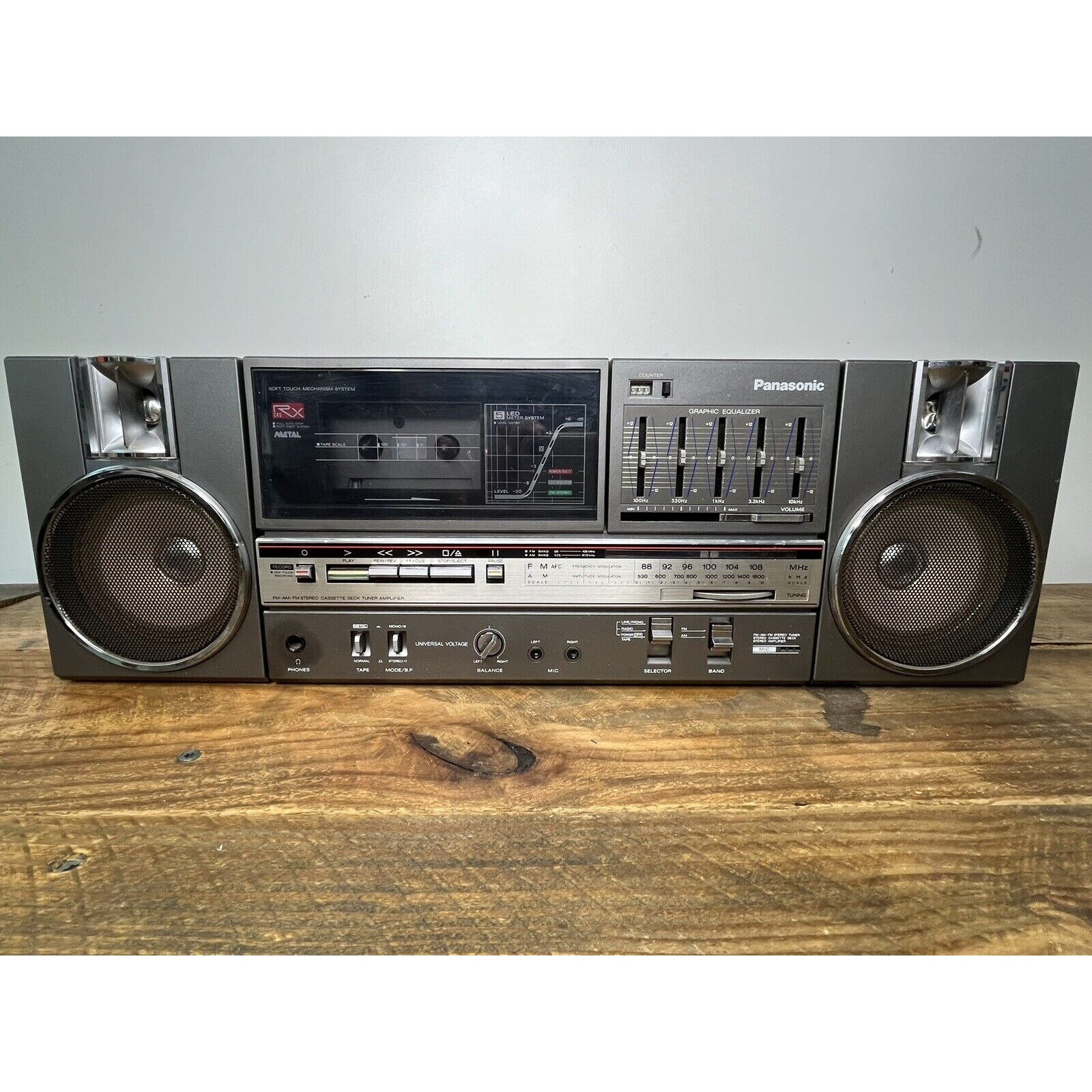 Panasonic RX-5150 Boombox, RX-1924 Portable Stereo Radio Cassette