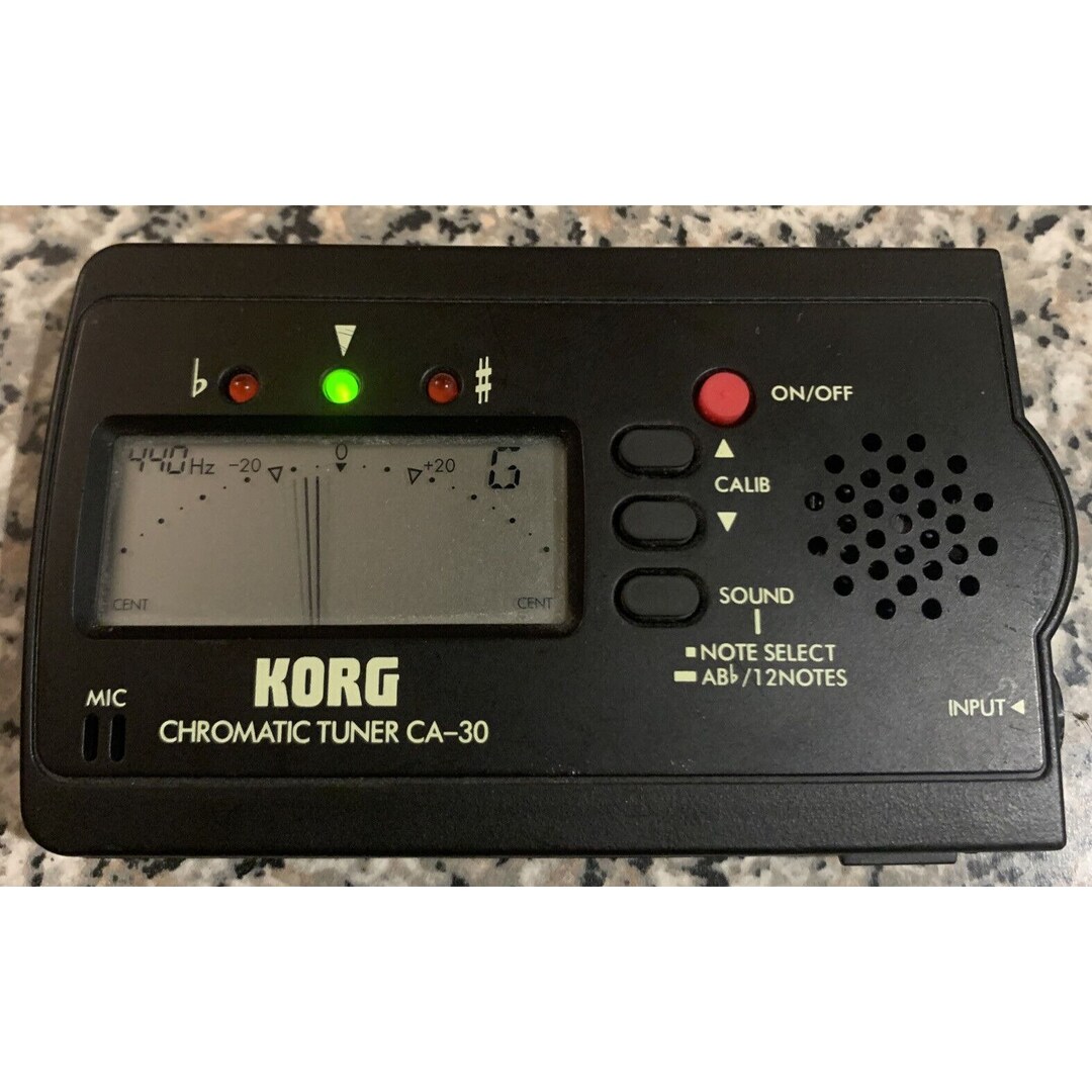 Chromatic Guitar Bass Tuner CA30 Etsy