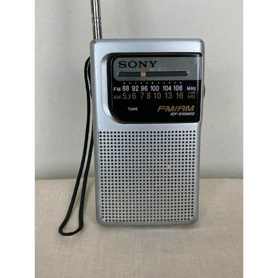 Sony Fm/am Pocket Radio Silver ICF-S10MK2 -  Norway