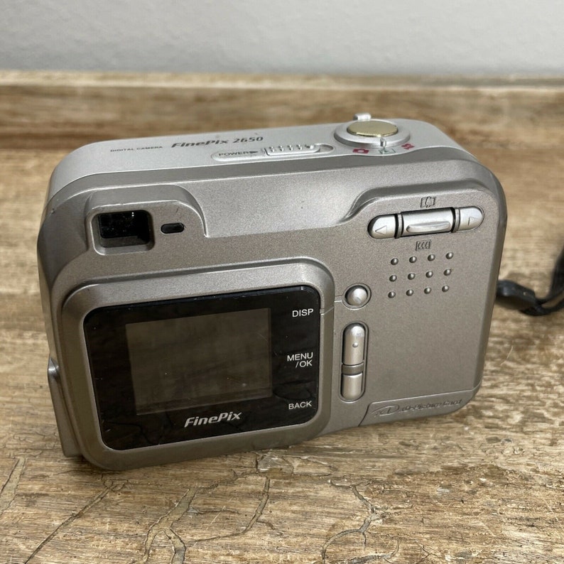 Fujifilm Finepix 2650 2.0MP 3X Optical Zoom Digital Camera Etsy