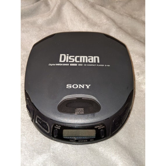 Sony Discman D-151 Lettore CD portatile digitale Mega Bass TESTATO -   Italia