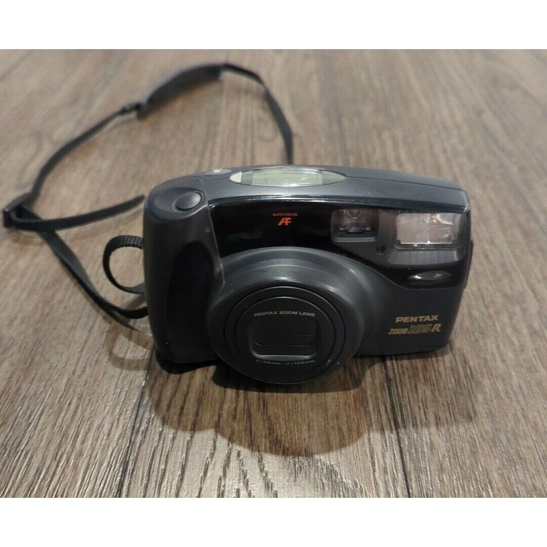 Pentax Zoom 105R 35mm Point & Shoot Film Camera Etsy