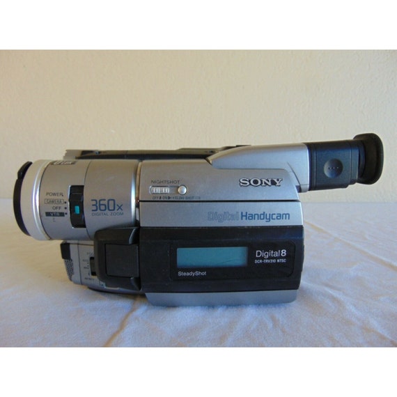 Grillo único pensión Sony Handycam DCR-TRV310 Digital8 Video Camera - Etsy
