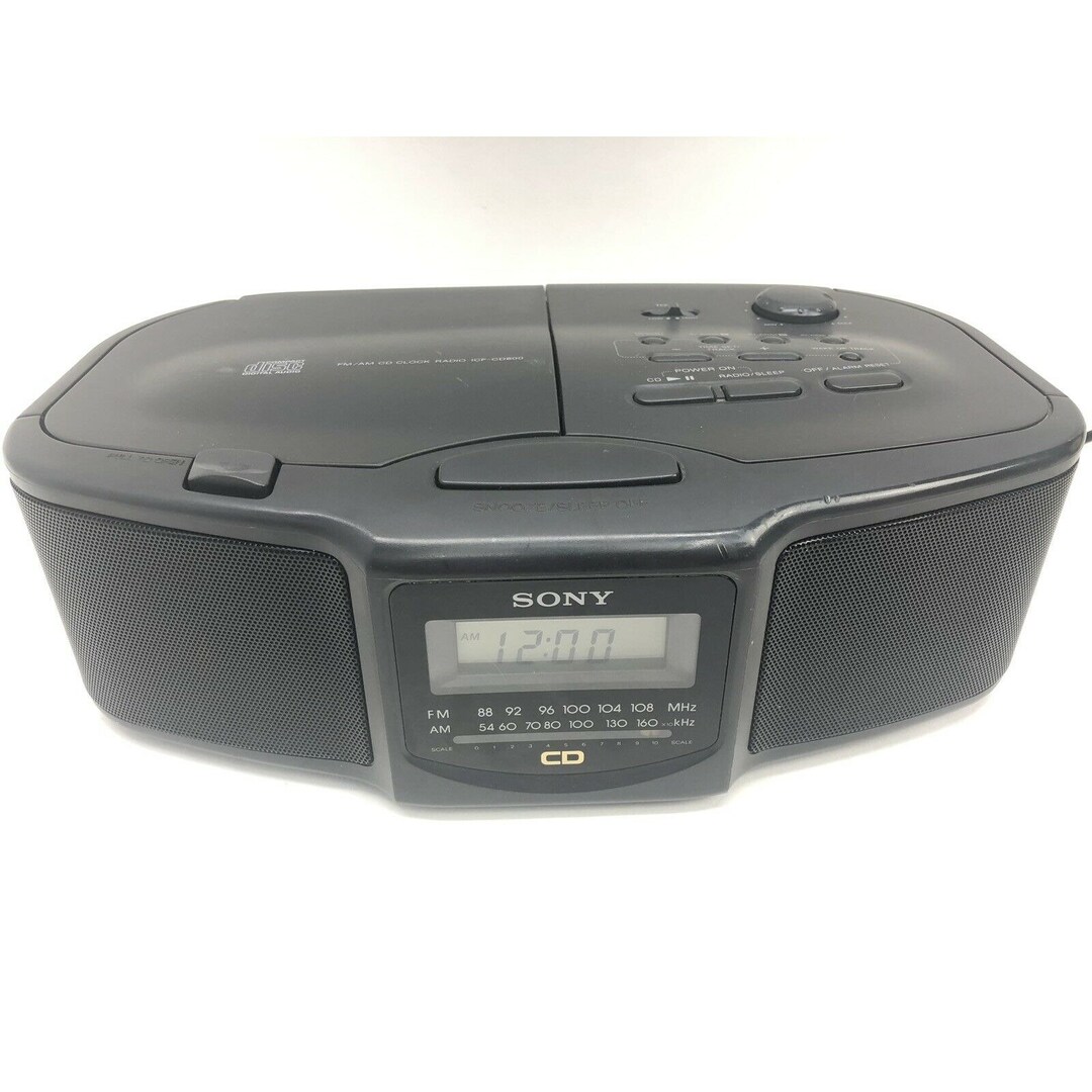 Sony Icf-CD800 Radiosveglia Stereo, Lettore CD, AM/FM, -  Italia