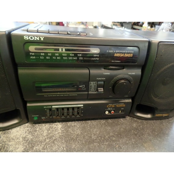 Sony CFS-1055 AM/FM Cassette Player 
