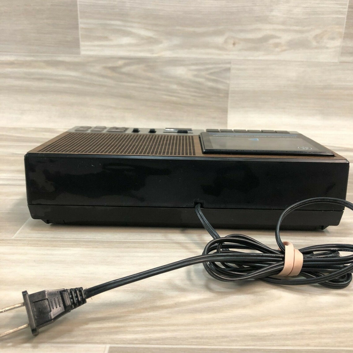 General Electric GE 74956B AM FM Clock Radio Cassette Player Alarm Etsy